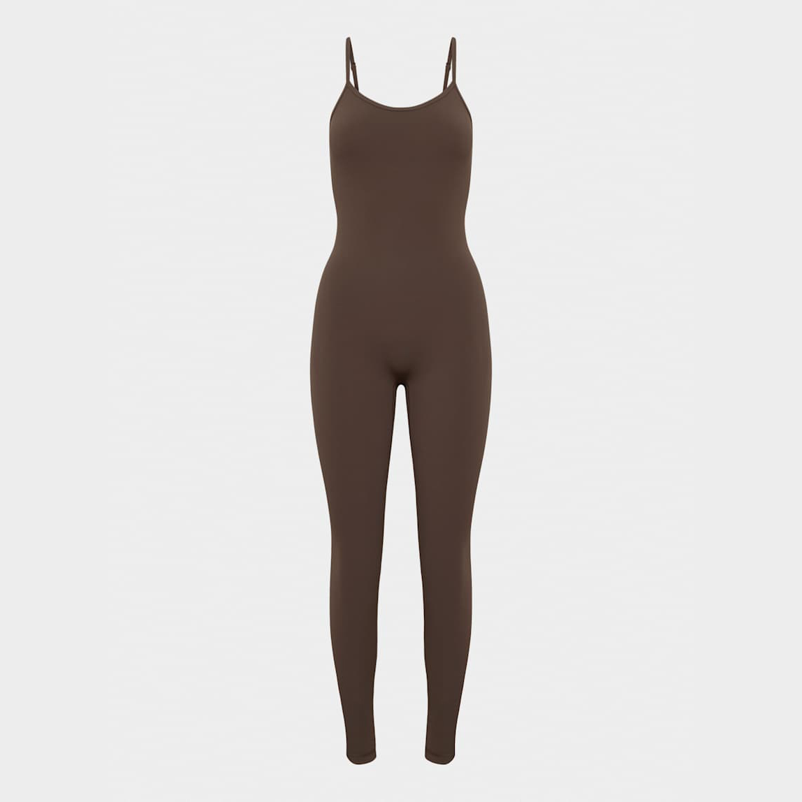 08 Rich Brown Active Jumpsuit - Image 1