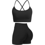 Sports Bra and Shorts Active Set