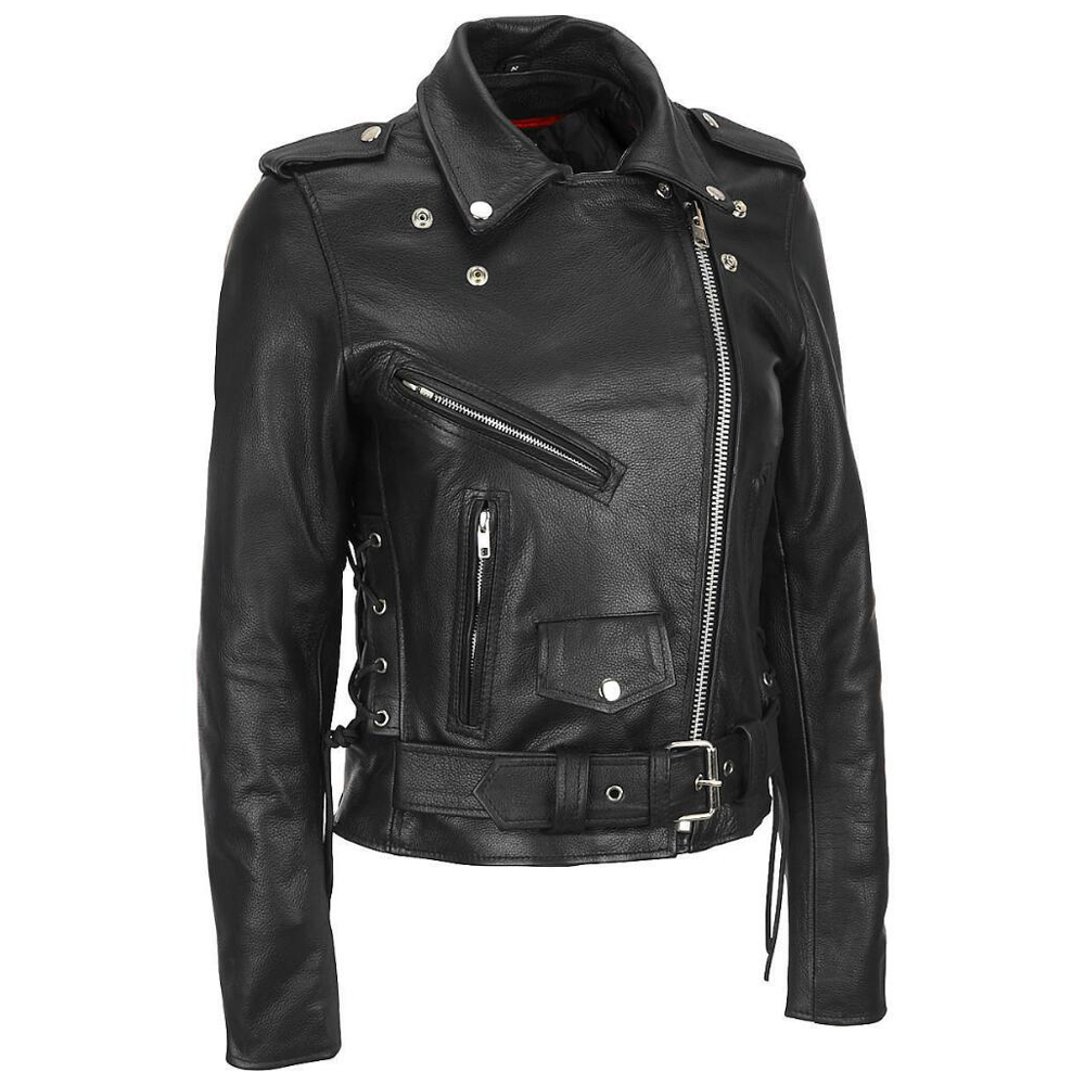 3.jpg Women Leather Jacket - Image 1