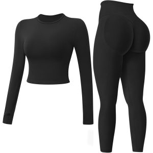 Long Sleeve Yoga Outfit Set